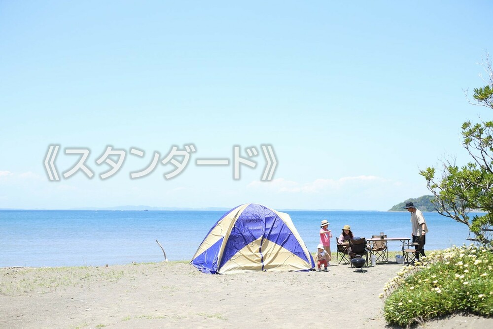 南房総・多田良北浜海岸でキャンプしよう！