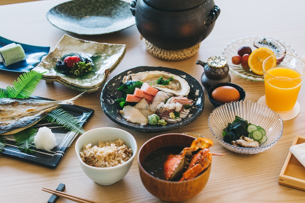 【朝食付】料理人が客室まで伺い、目の前で作る和朝食をお部屋食で堪能する