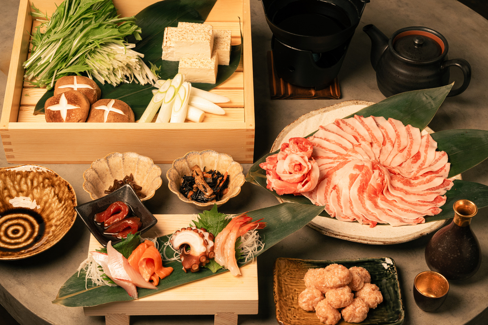 【地を食す】国産豚と千葉県産の野菜をお出汁で楽しむしゃぶしゃぶ夕朝食プラン