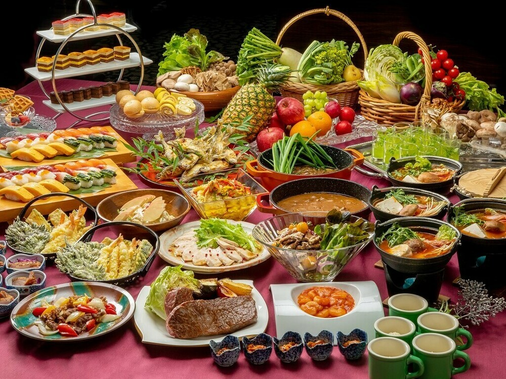 【お日にち限定お得】★部屋タイプおまかせ★信州の素材を活かしたビュッフェプラン【２食付き】