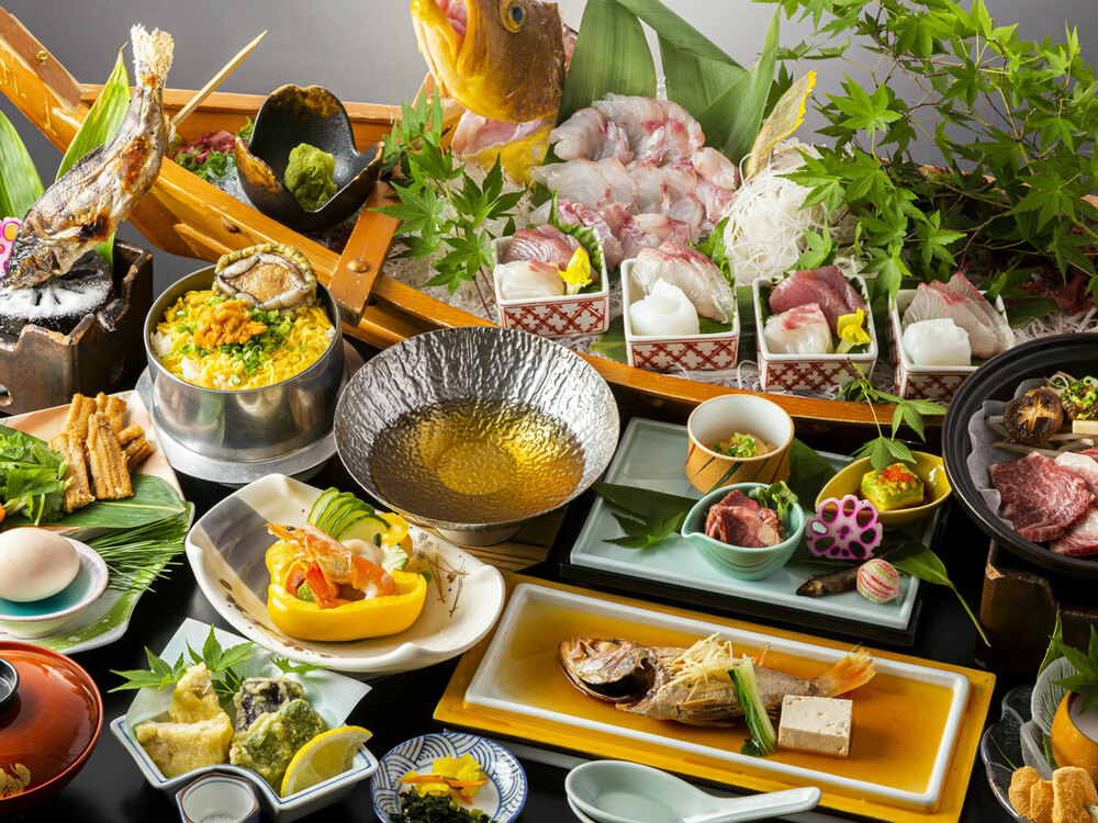 【料理長イチオシ】のどぐろ！山女魚！しまね和牛☆華会席
