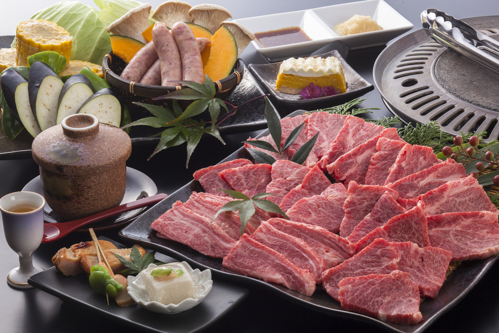 ◇焼肉コース◇定番人気！みんな大好きな焼肉☆自家製野菜と共にどうぞ♪≪一泊二食≫