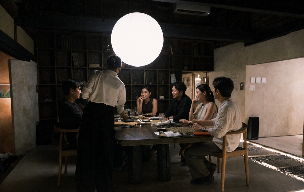 【出張シェフ】季節のコース料理を楽しむ夕食付きプラン