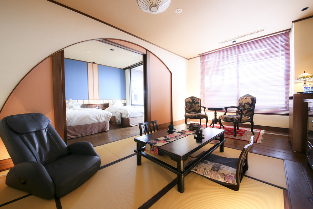 [Room with open-air bath] Taishoshin, smoking only on the terrace