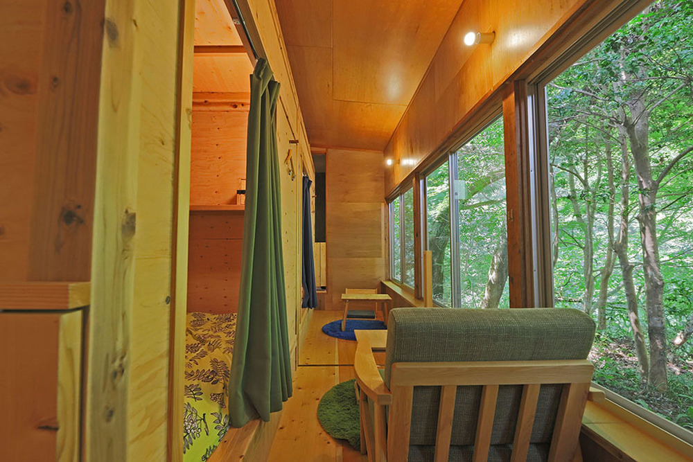 The secret base at the source of the river: "The Family Room"