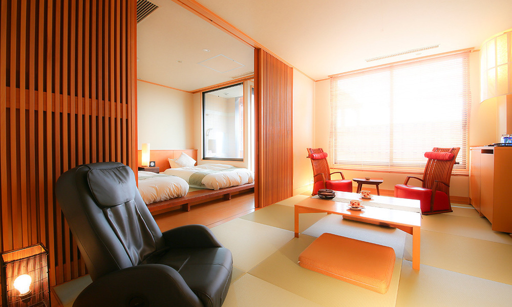 [Room with open-air bath] Wagokoro, smoking only on the terrace