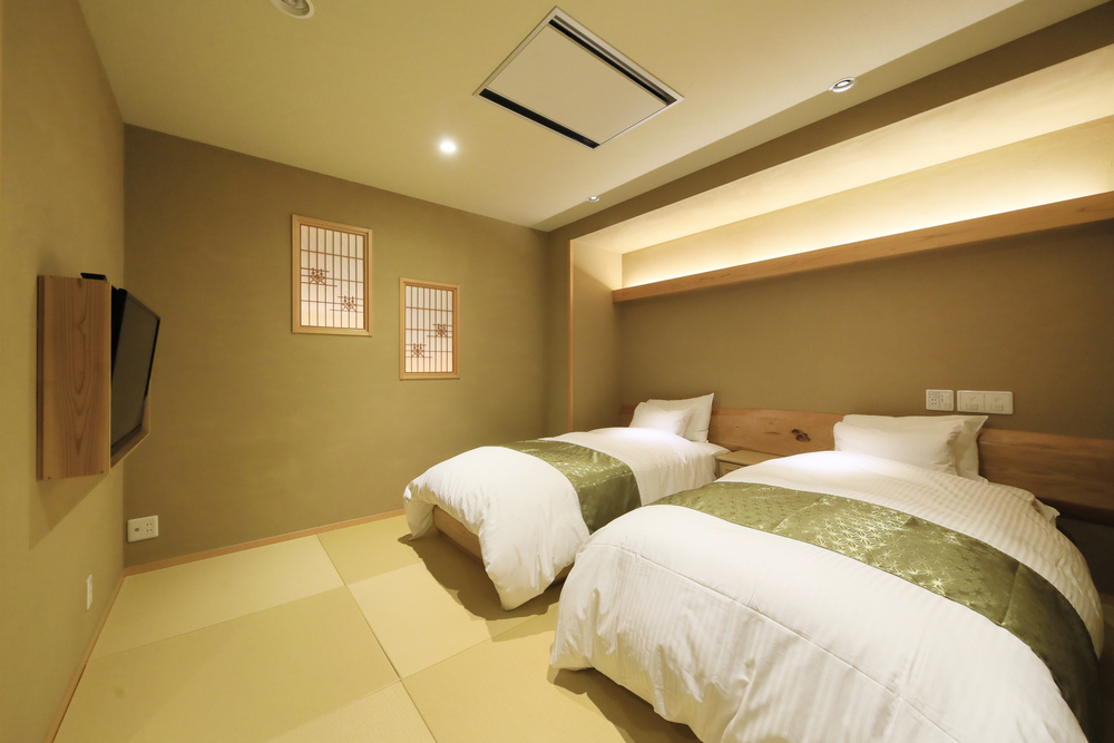 ISSA Deluxel Western Room with Open-Air Bath[for 2 people]