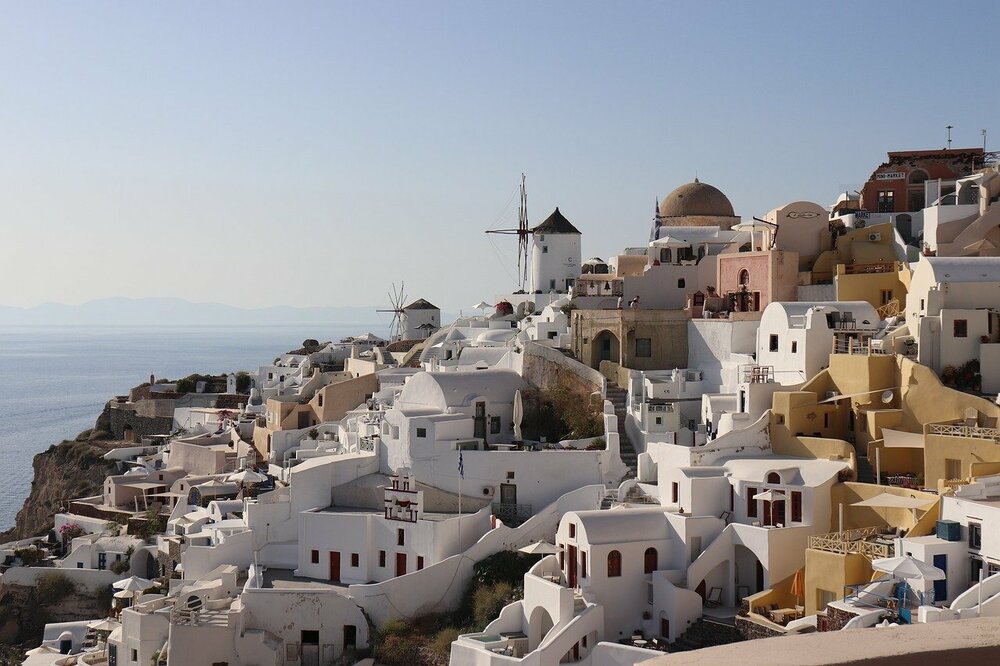 ギリシャ周遊旅行のモデルルート1のイメージ画像